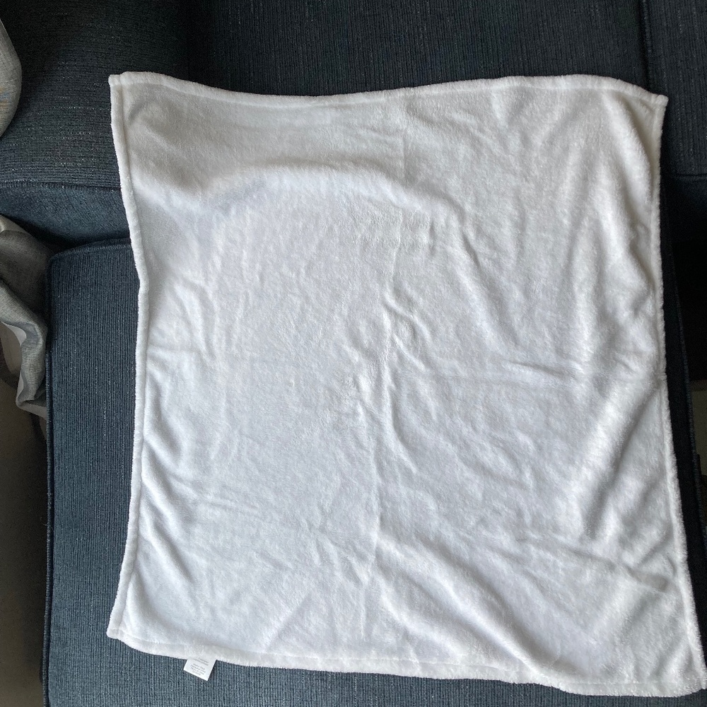 Small white blanket
